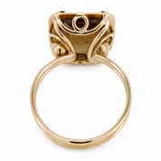 Anello - 18 carati Oro giallo - 8.00ct. tw. Quarzo - Made in Italy - Handmade
