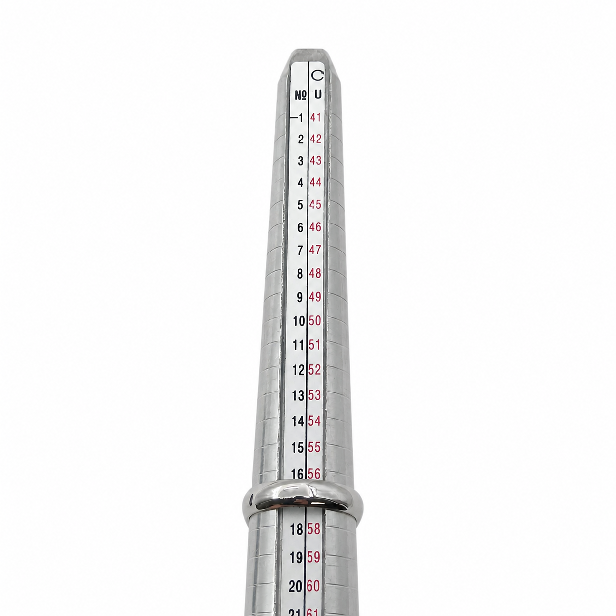 Anello - 18 carati Oro bianco - 0.55ct. tw. Diamante (Naturale) - Made in Italy - HandMade