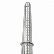 Anello - 18 carati Oro bianco - 0.135ct. tw. Diamante (Naturale) - Made in Italy - HandMade