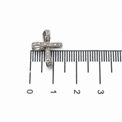 Ciondolo - 18 carati Oro bianco - 0.13ct. tw. Diamante (Naturale) - Made in Italy - Handmade