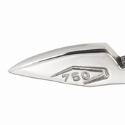 Orecchini - 18 carati Oro bianco - 0.15ct. tw. Diamante (Naturale) - Made in Italy - Handmade