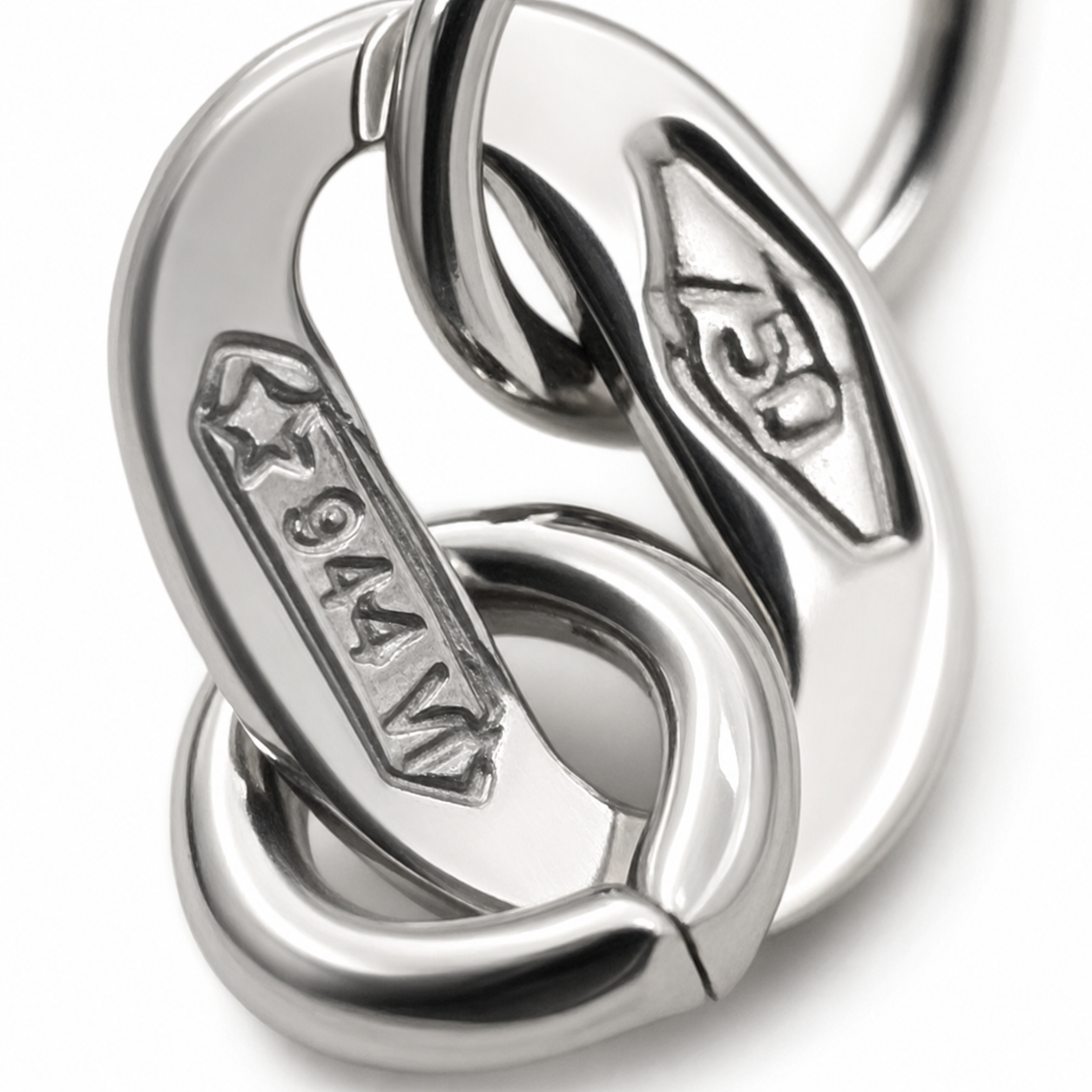 Collana con ciondolo - 18 carati Oro bianco - 0.01ct. tw. Diamante (Naturale) - Perla - Made in Italy - Handmade