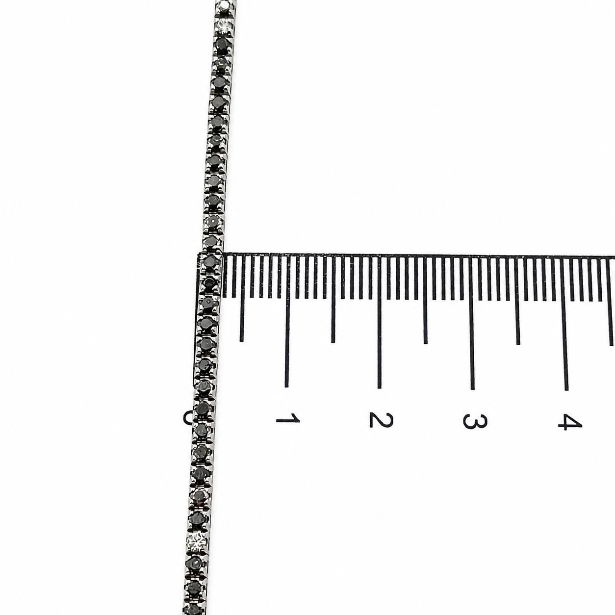 Bracciale - 18 carati Oro bianco- 2.69ct. tw. Diamante (Naturale) - Diamante - Made in Italy - Handmade