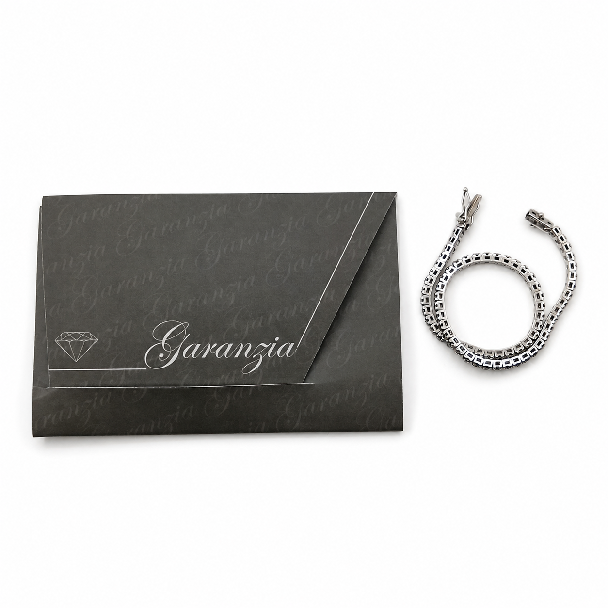Bracciale - 18 carati Oro bianco- 2.69ct. tw. Diamante (Naturale) - Diamante - Made in Italy - Handmade
