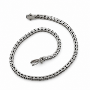 Bracciale - 18 carati Oro bianco- 2.69ct. tw. Diamante (Naturale) - Diamante - Made in Italy - Handmade