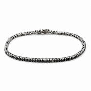 Bracciale - 18 carati Oro bianco- 2.69ct. tw. Diamante (Naturale) - Diamante - Made in Italy - Handmade