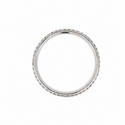 Anello - 18 carati Oro bianco - 0.48ct. tw. Diamante (Naturale) - Made in Italy - Handmade