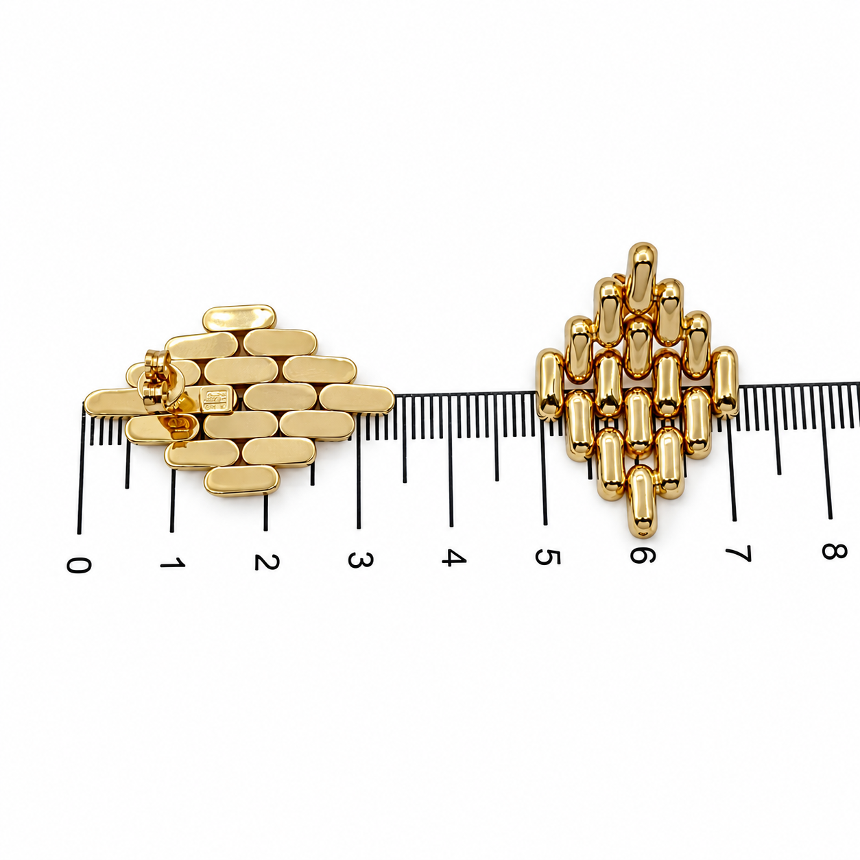 Orecchini - 18 carati Oro giallo - Made in Italy
