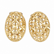 Orecchini - 18 carati Oro giallo - Made in Italy - HandMade