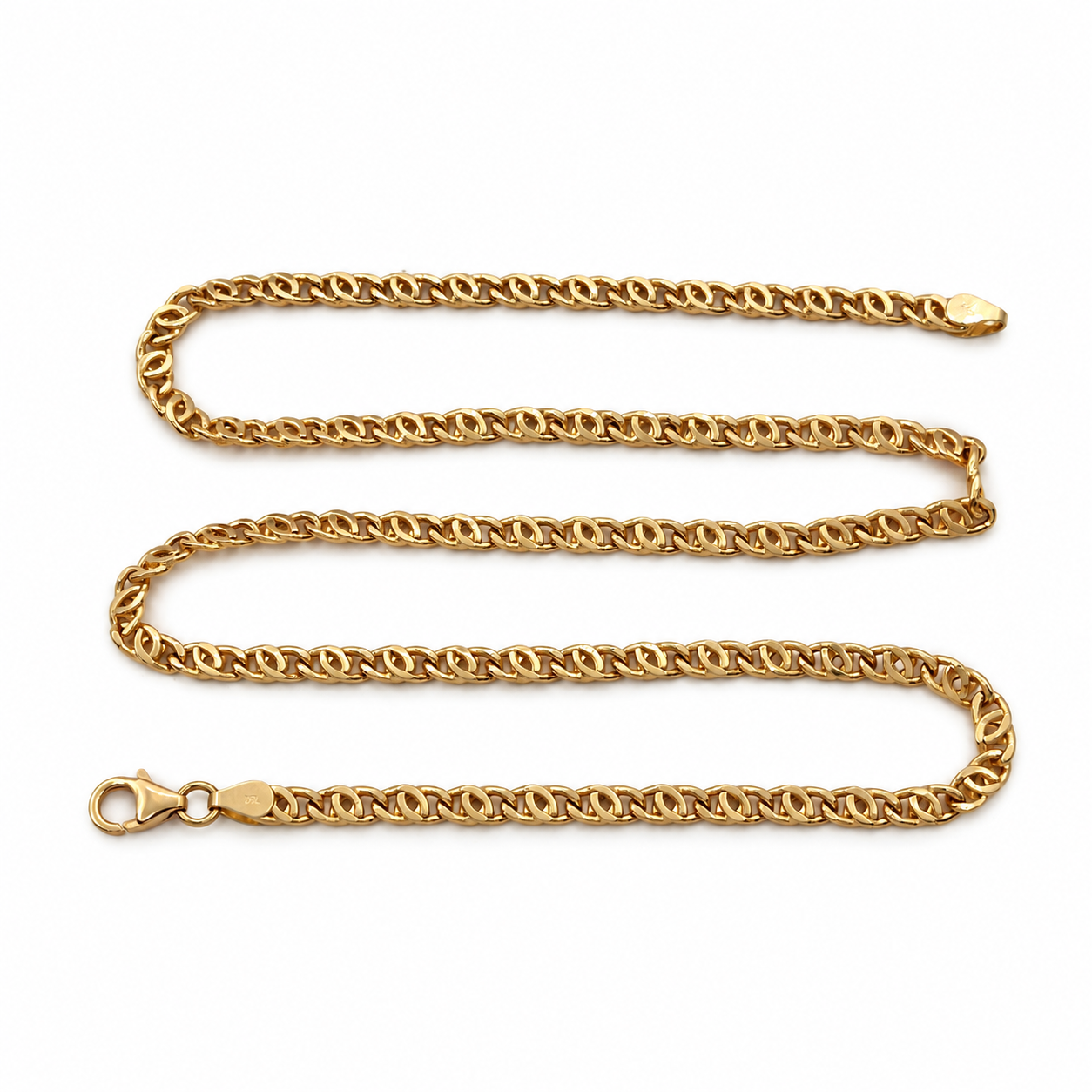 Collana - 18 carati Oro giallo - Made in Italy - HandMade