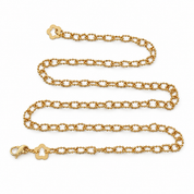 Collana - 18 carati Oro giallo - Made in Italy - HandMade