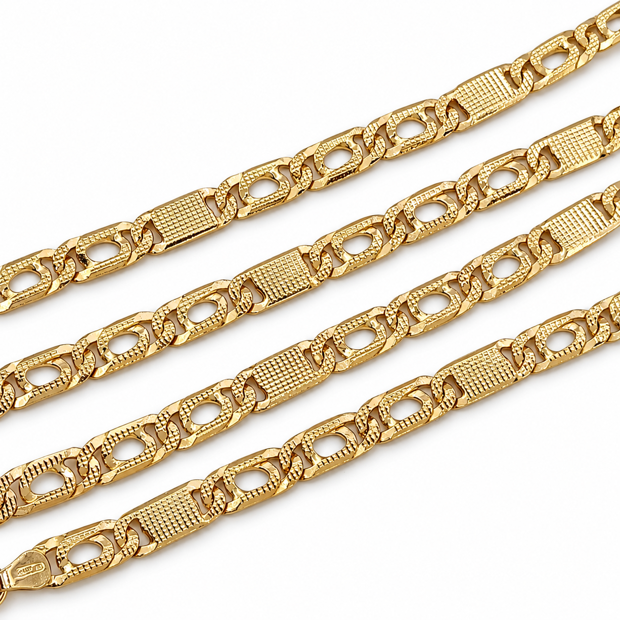 Collana - 18 carati Oro giallo - Made in Italy - HandMade