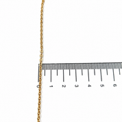 Collana - 18 carati Oro giallo - Made in Italy - HandMade