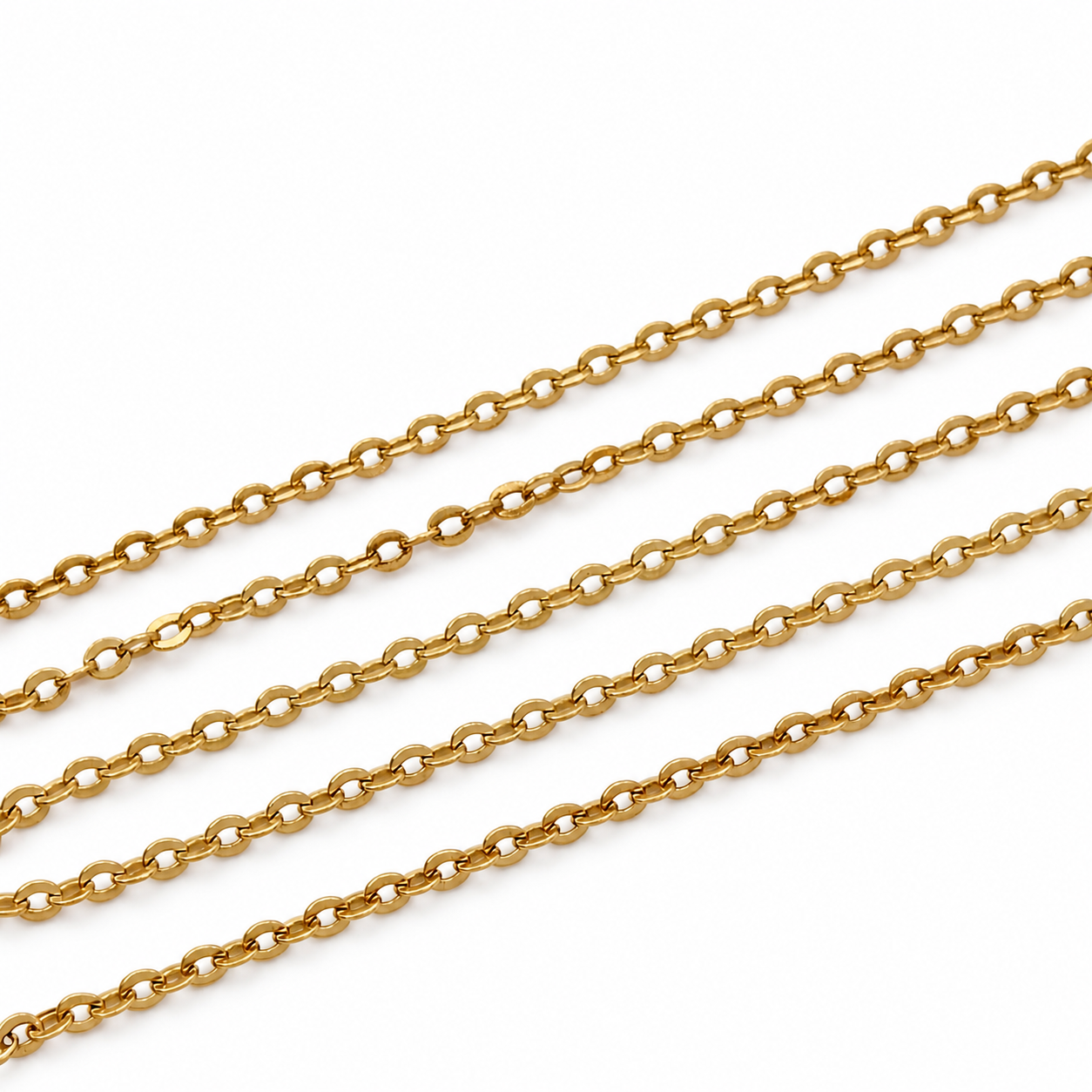 Collana - 18 carati Oro giallo - Made in Italy - HandMade