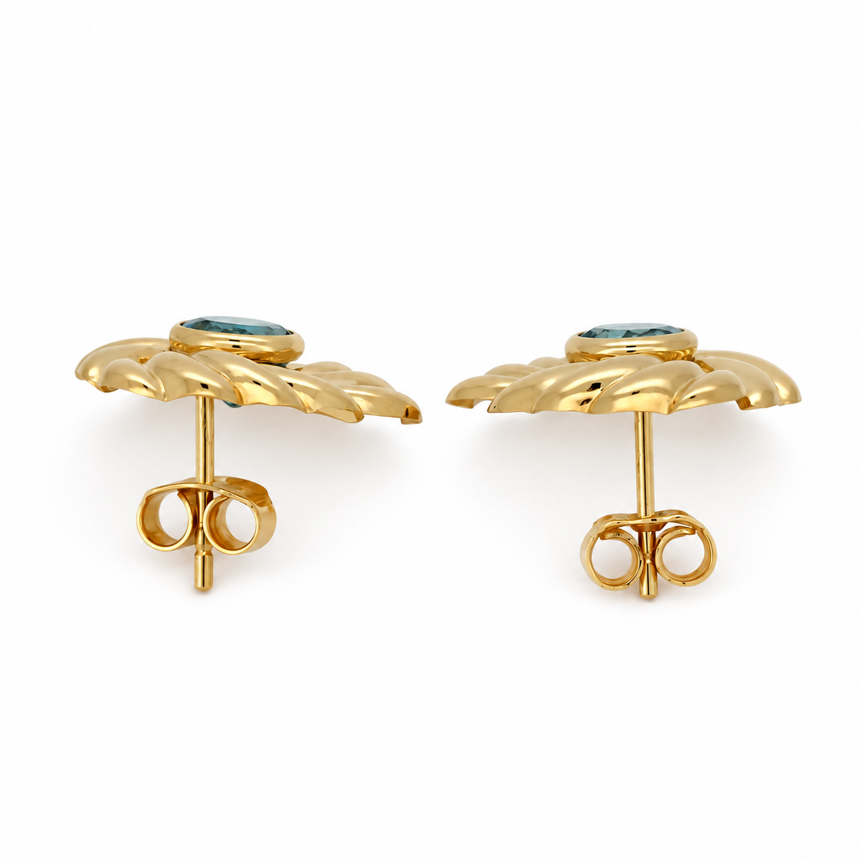 Senza prezzo di riserva - Orecchini - 18 carati Oro giallo - 1.80ct. tw. Topazio - Made in Italy - HandMade