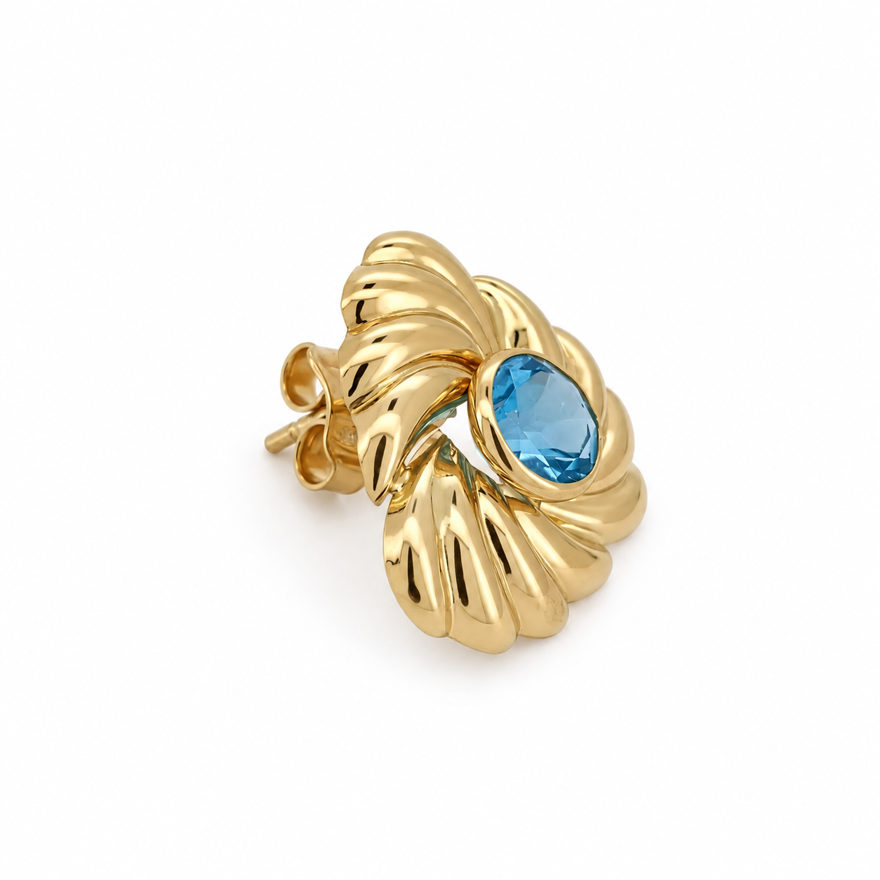 Senza prezzo di riserva - Orecchini - 18 carati Oro giallo - 1.80ct. tw. Topazio - Made in Italy - HandMade