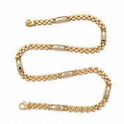 Collana - 18 carati Oro giallo, Oro bianco - Made in Italy