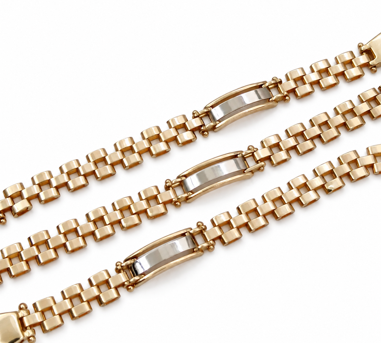 Collana - 18 carati Oro giallo, Oro bianco - Made in Italy