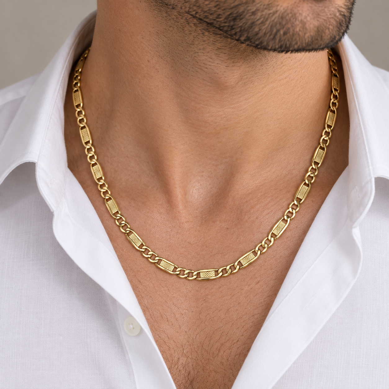 Collana - 18 carati Oro giallo - Made in Italy - HandMade