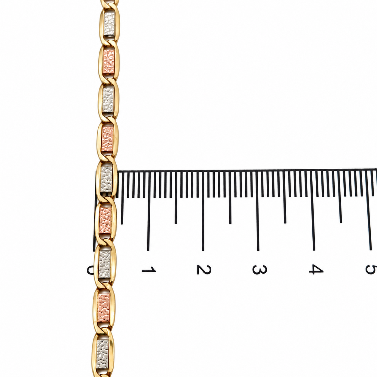 Collana - 18 carati Oro giallo, Oro bianco, Oro rosa - Made in Italy - HandMade