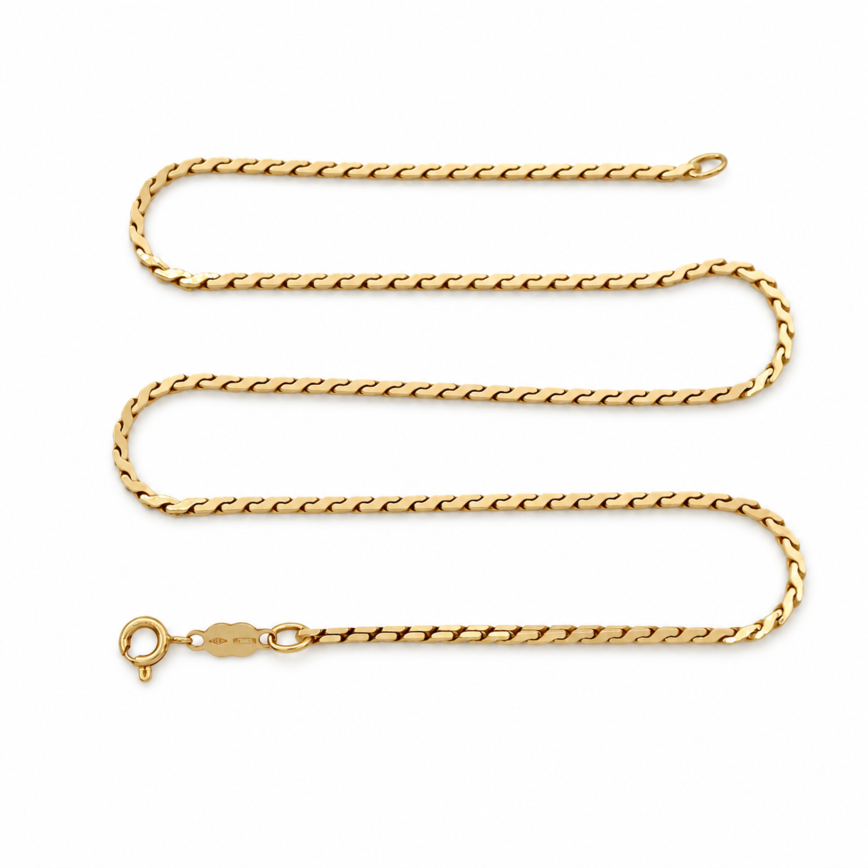 Collana - 18 carati Oro giallo - Made in Italy - HandMade