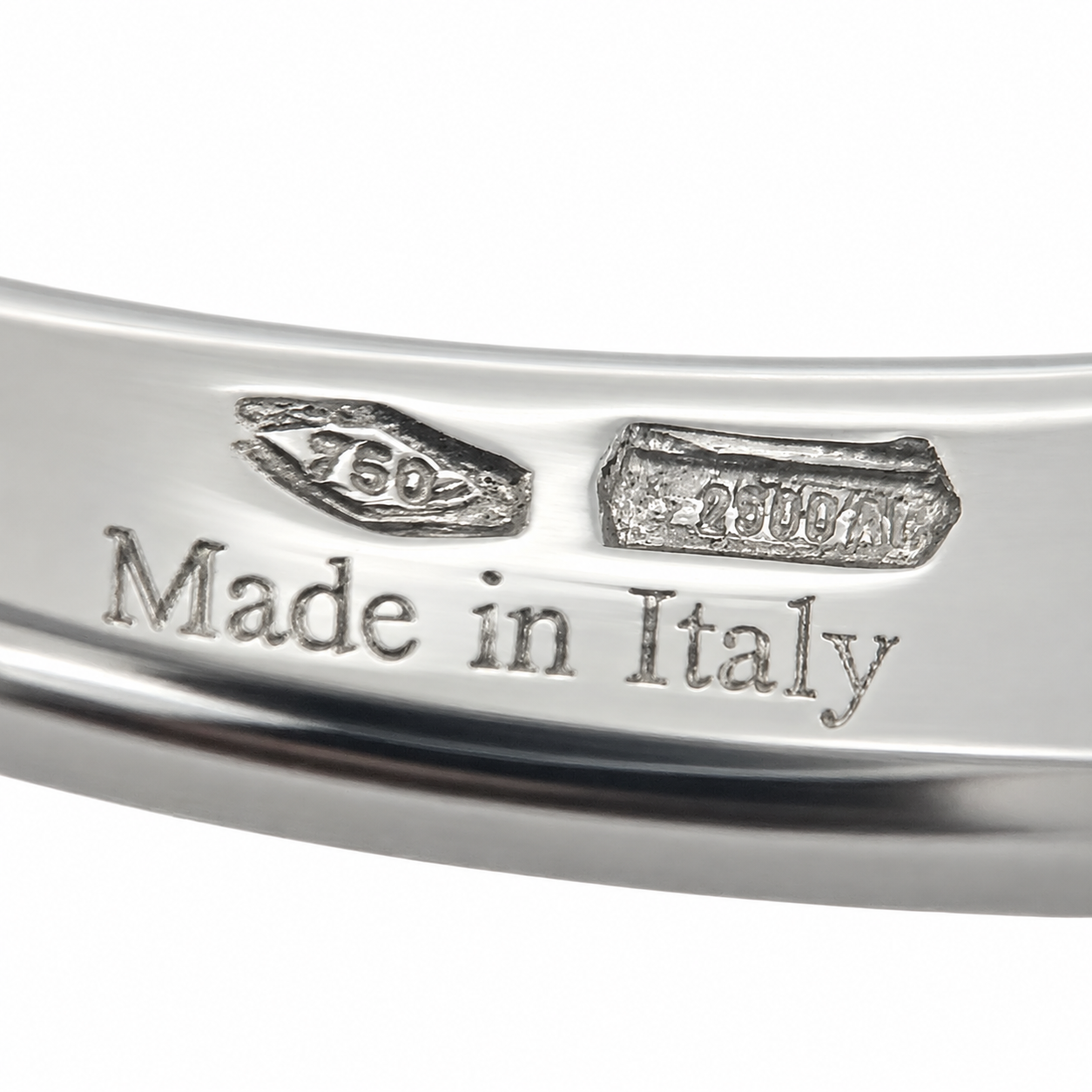 Anello - 18 carati Oro bianco - 0.305ct. tw. Diamante - Made in Italy - HandMade