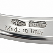 Anello - 18 carati Oro bianco - 0.305ct. tw. Diamante - Made in Italy - HandMade