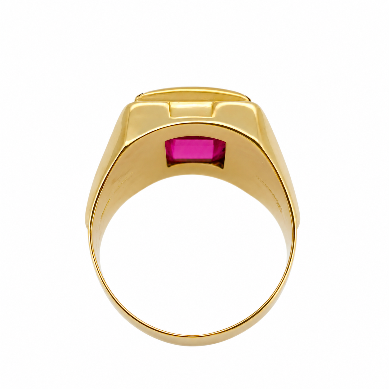 Anello - 18 carati Oro giallo - Made in Italy - HandMade