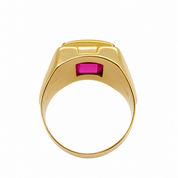 Anello - 18 carati Oro giallo - Made in Italy - HandMade