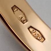 Anello - 18 carati Oro giallo - Made in Italy - HandMade