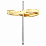 Ciondolo - 18 carati Oro giallo, Oro bianco - 0.65ct. tw. Diamante (Naturale) - Made in Italy - HandMade