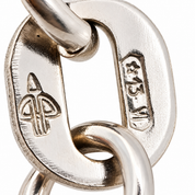 Collana - 18 carati Oro bianco - Made in Italy - HandMade