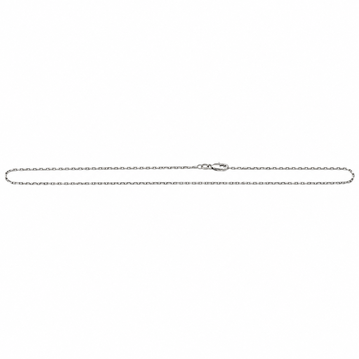 Collana - 18 carati Oro bianco - Made in Italy - HandMade