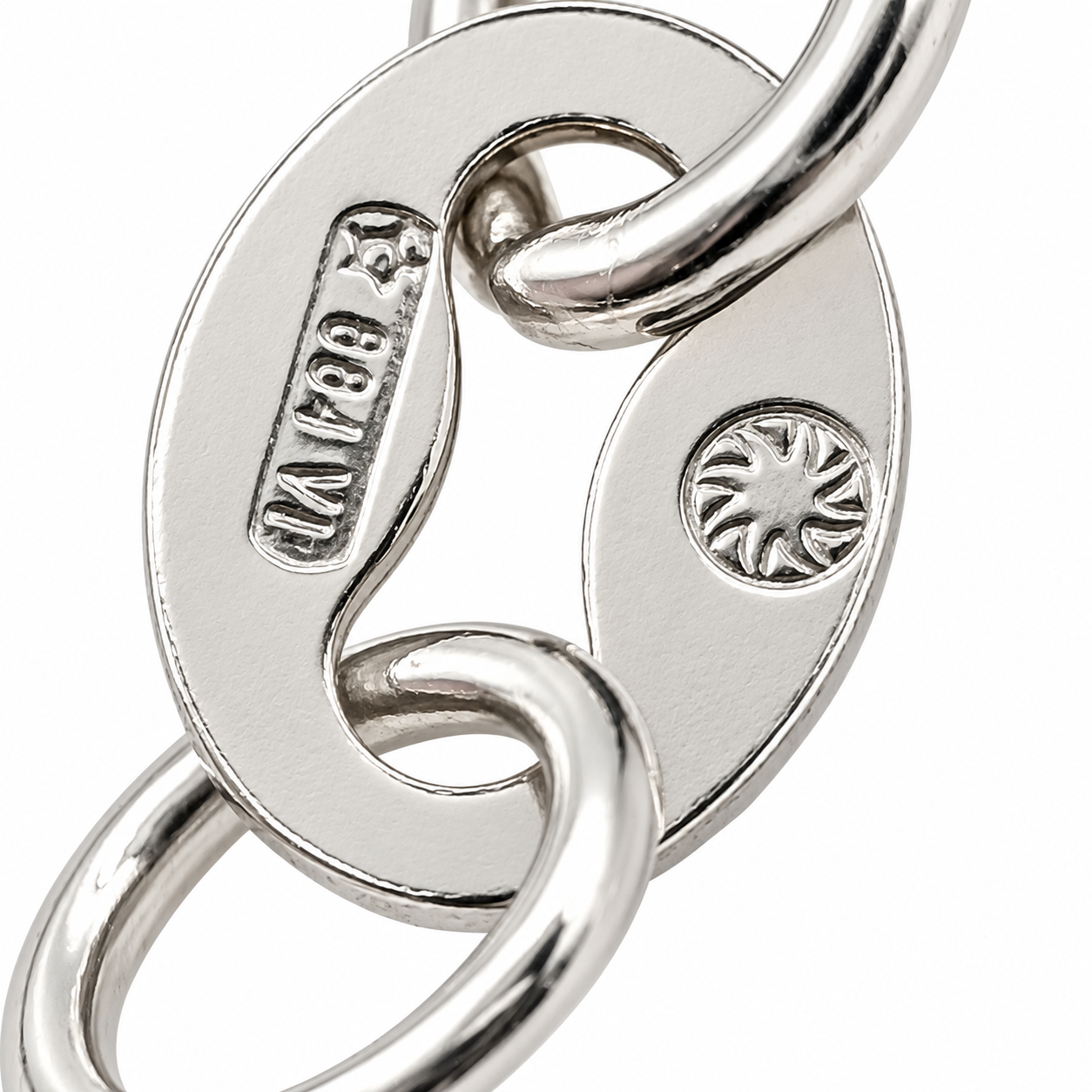 Collana - 18 carati Oro bianco - Made in Italy - HandMade