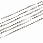 Collana - 18 carati Oro bianco - Made in Italy - HandMade