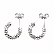 Orecchini - 18 carati Oro bianco - Made in Italy - HandMade