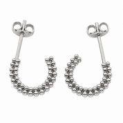 Orecchini - 18 carati Oro bianco - Made in Italy - HandMade