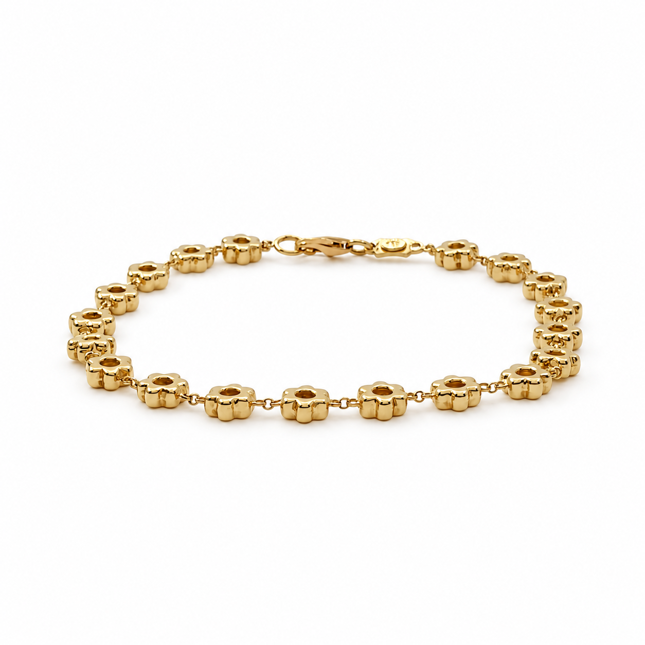 Bracciale - 18 carati Oro giallo - Handmade - Made in Italy