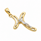 Ciondolo - 18 carati Oro giallo, Oro bianco - Made in Italy - HandMade
