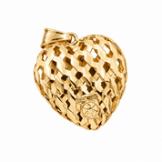 Ciondolo - 18 carati Oro giallo - Made in Italy - HandMade