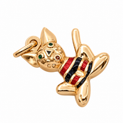 Ciondolo - 18 carati Oro giallo - Made in Italy - HandMade