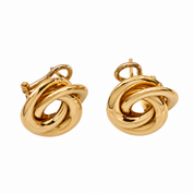 Orecchini - 18 carati Oro giallo - Made in Italy - HandMade