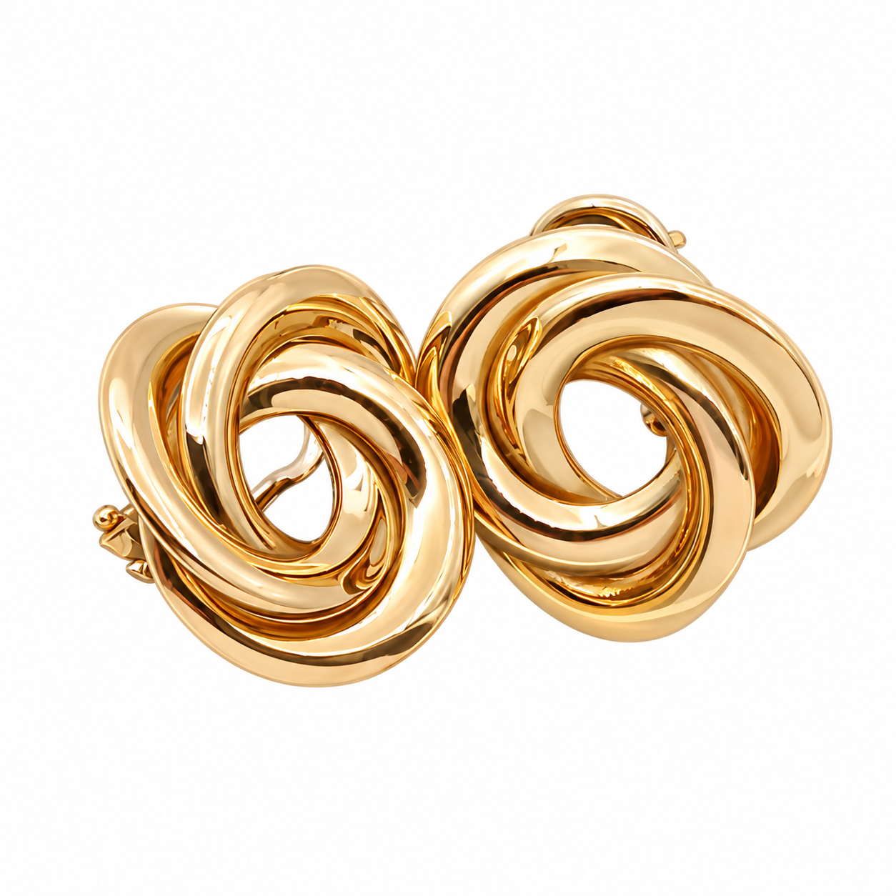 Orecchini - 18 carati Oro giallo - Made in Italy - HandMade