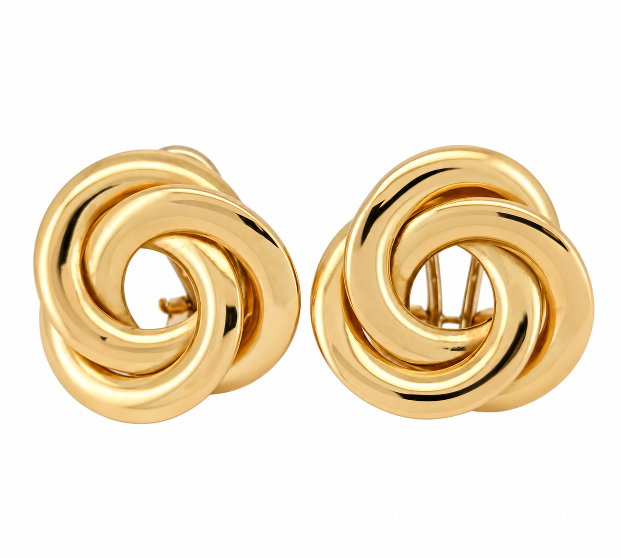 Orecchini - 18 carati Oro giallo - Made in Italy - HandMade