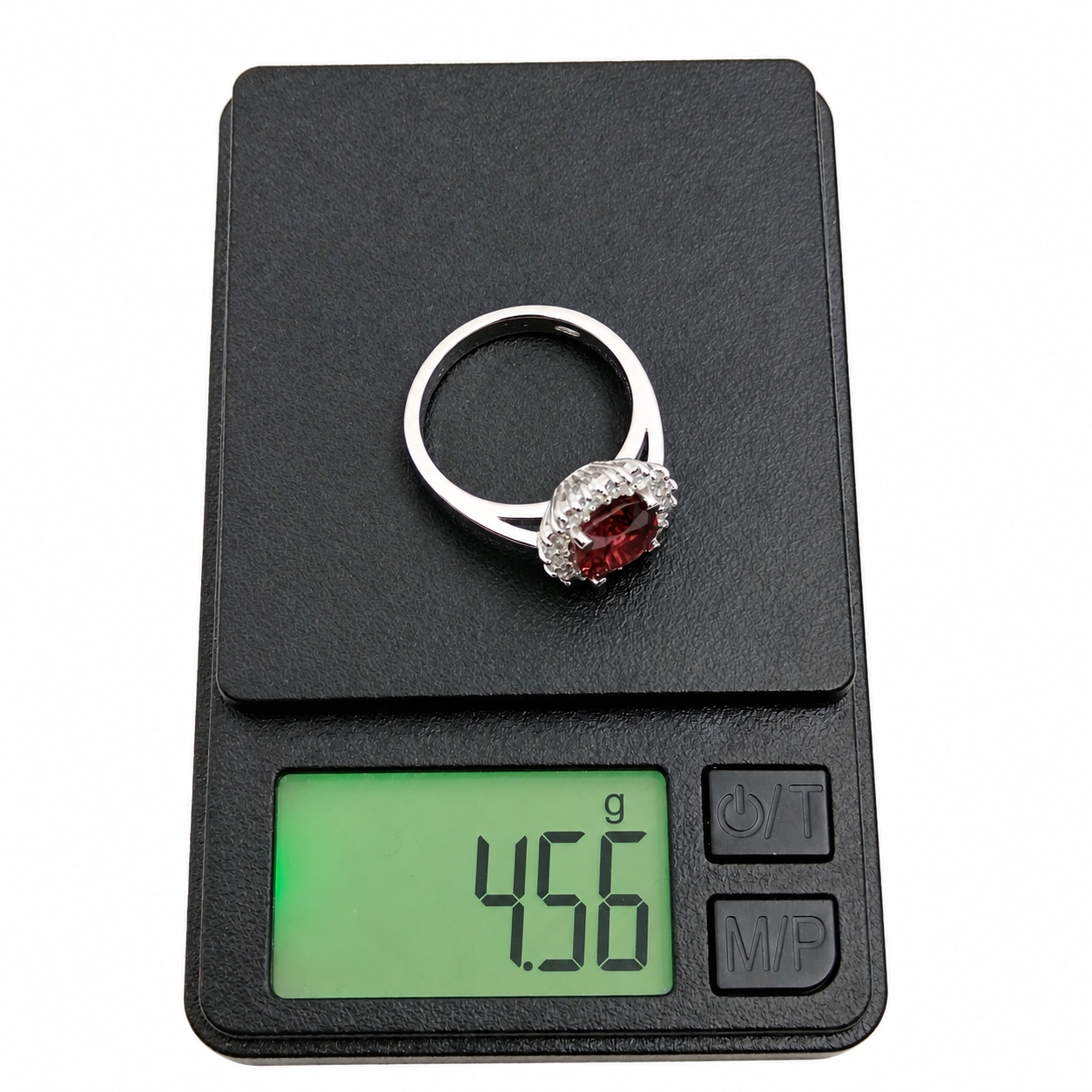 Anello - 18 carati Oro bianco - 2.63ct. tw. Spinello - Diamante - Made in Italy - Handmade