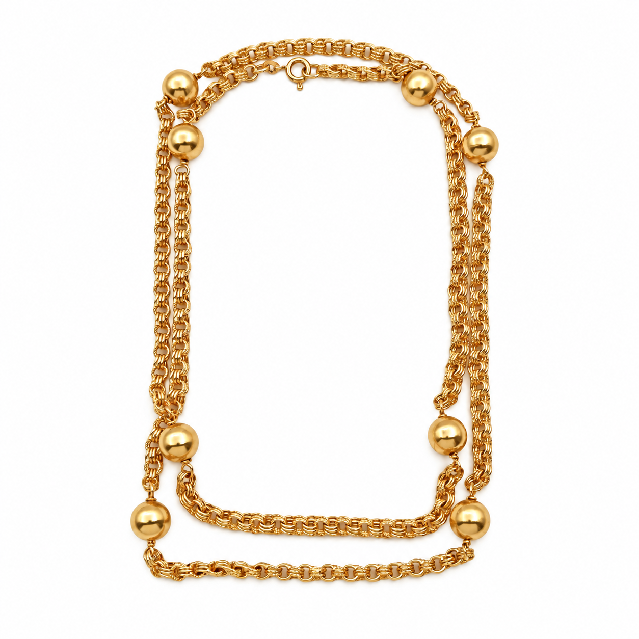 Collana - 18 carati Oro giallo - Made in Italy - Handmade