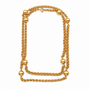 Collana - 18 carati Oro giallo - Made in Italy - Handmade