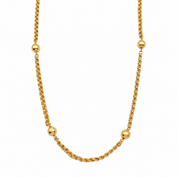 Collana - 18 carati Oro giallo - Made in Italy - Handmade