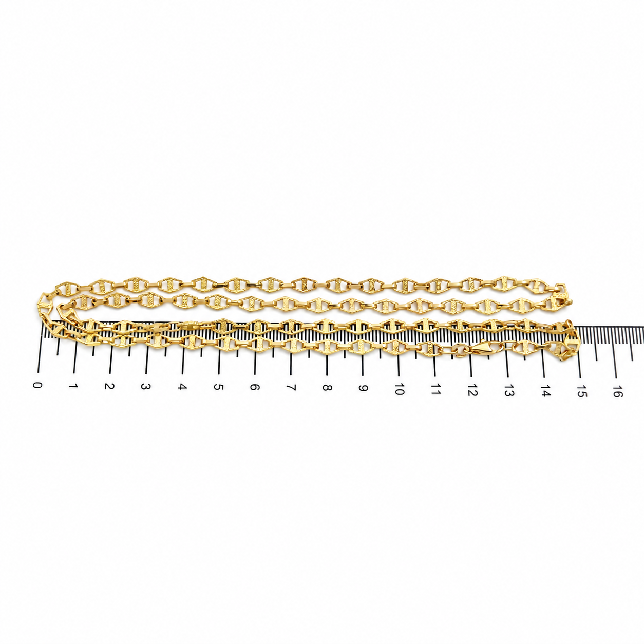 Collana - 18 carati Oro giallo - Made in Italy - Handmade