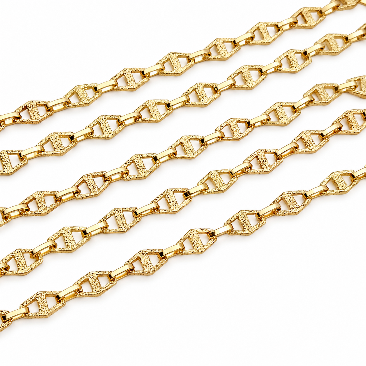 Collana - 18 carati Oro giallo - Made in Italy - Handmade
